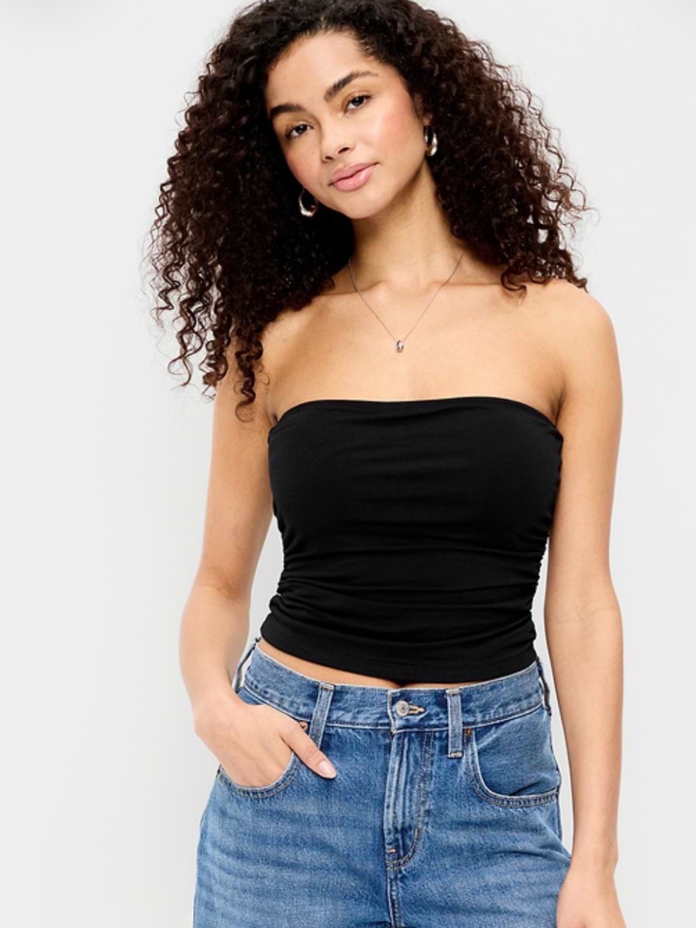 New Old Navy black tube top 2X